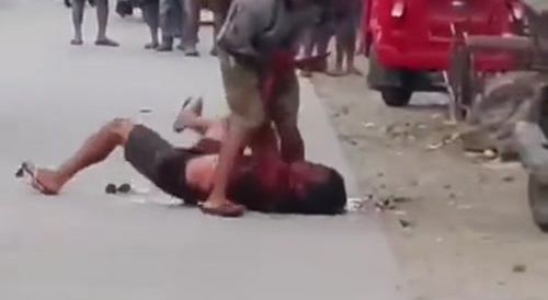 Street Stabbing