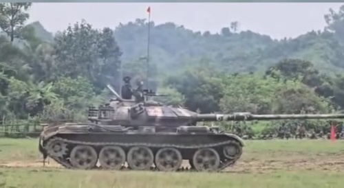 Bangladeshi crew killed while firing chinese T-59 tank