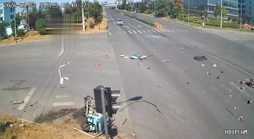 One Hell Of A Crash In China