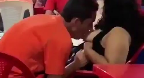 Sucking Boobs in Public