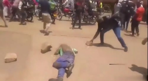 Thief Stoned to death