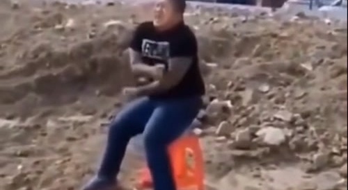 The Chinese fried their testicles with fireworks.