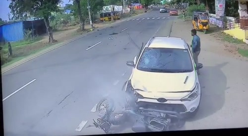 Biker Goes Airborn