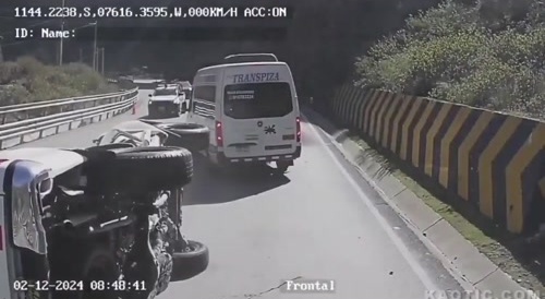 Crushed by falling rock