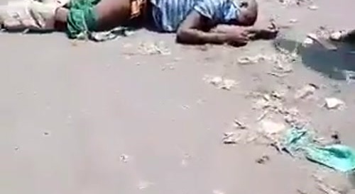 Thief Gets Street Justice