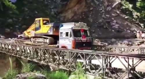 Bridge collapse