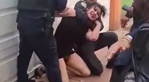 Arresting Trannies And Getting Bitten