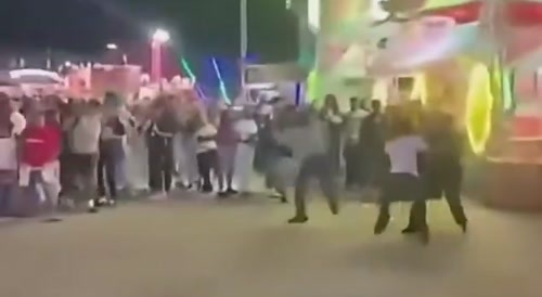 Carolina county fair gang brawl