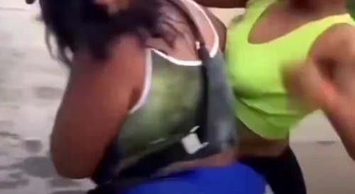 Bubble Butt Ratchet Don't Know How to Fight - just Twerk